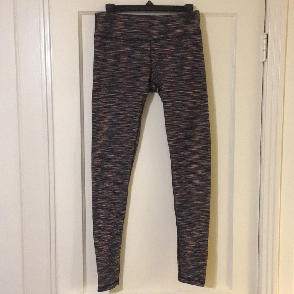 Zella multi-colored leggings. Size Medium.